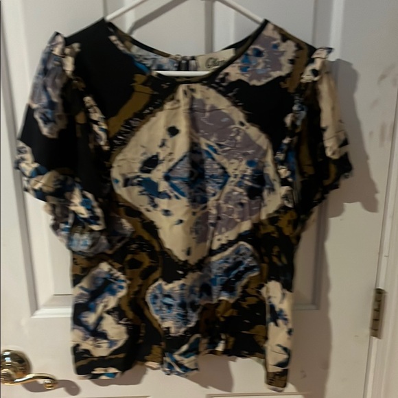 Anthropologie Ollari New York Silk Blouse size small - Picture 1 of 6